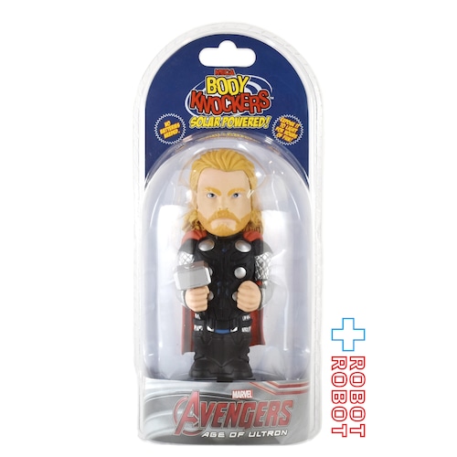 ネカ アベンジャーズ エイジ・オブ・ウルトロン ソー ボディーノッカー ソーラーパワー ボビングヘッドフィギュア 国内版 未開封