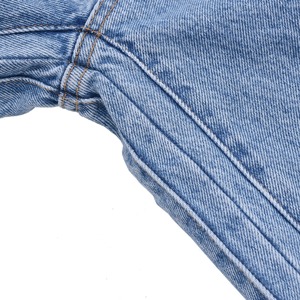 【VETEMENTS】CRYSTAL LOGO BAGGY JEANS(LIGHT BLUE)