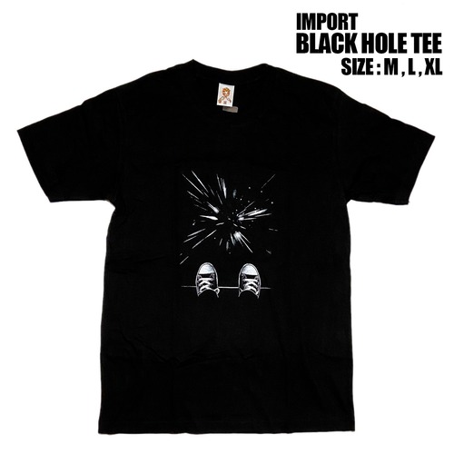 【IMPORT】『Black Hole』T-shirt