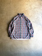 80's-90’s DRY GOODS SAUGATUCK COMPANY LTD. “PRINT FLANNEL SHIRT”