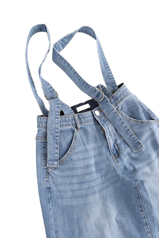 サスペンダーワイドデニムWJ190 / Wide denim suspenders WJ190(25P47001R)