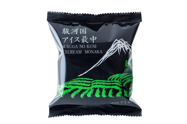 駿河国（するがのくに）アイス最中　緑茶