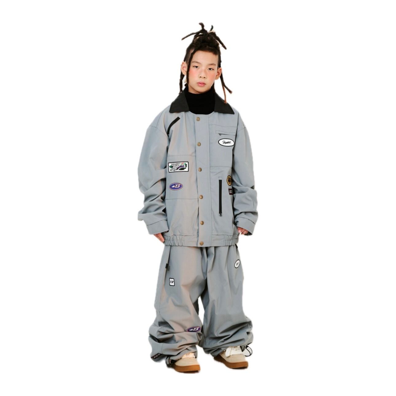 bsrabbit 2425FW COLLECTION 『 Variety Patch Snap Jacket 