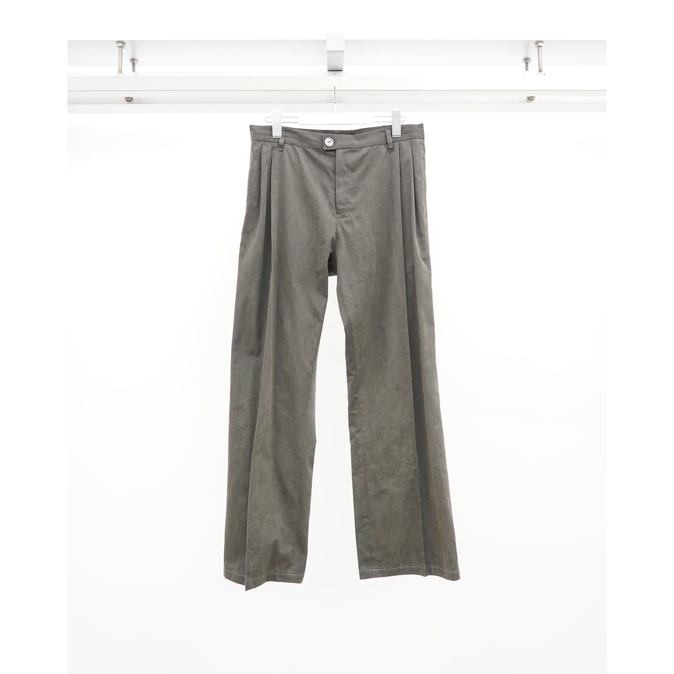 パンツ kujaku 20ss mube pants kujaku] (クジャク) P-596 crease stitch pants | Clique Tokyo