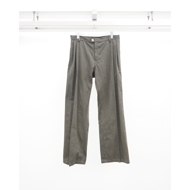 [kujaku] (クジャク) P-596 crease stitch pants