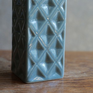 北欧感じる、陶器の上品なフラワーベース 3