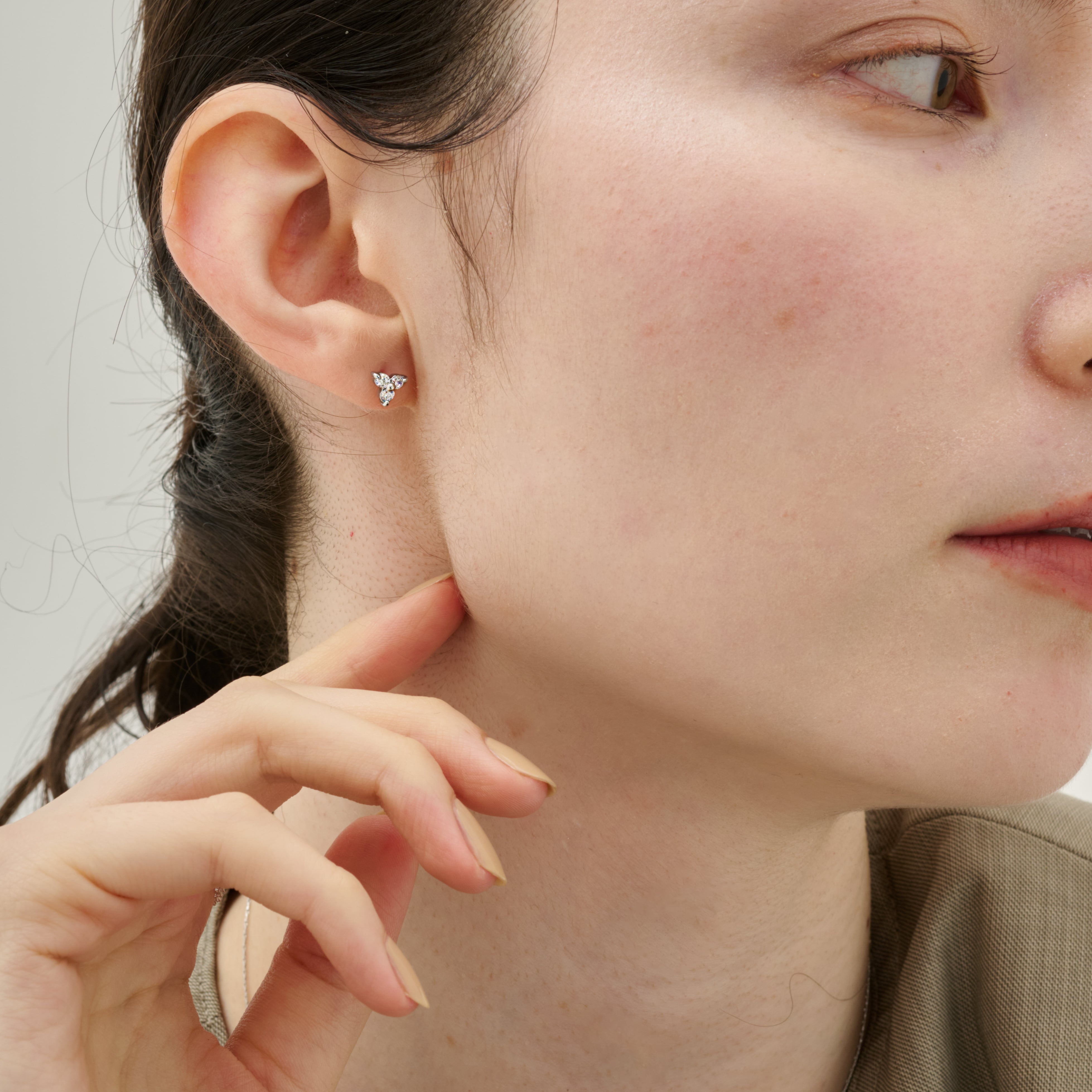 ミニサイズ】stainless blossom pierce SP418 | RIN. accessory