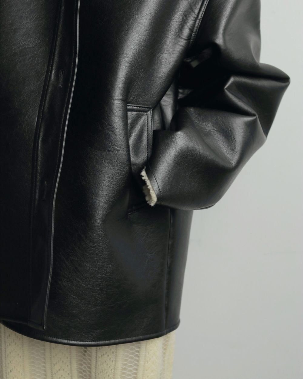 anuke(アンヌーク) Boa Flight Jacket | サウスオレンジ｜メンズ