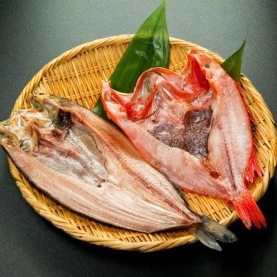 知床産つるし干し ほっけときんきセット