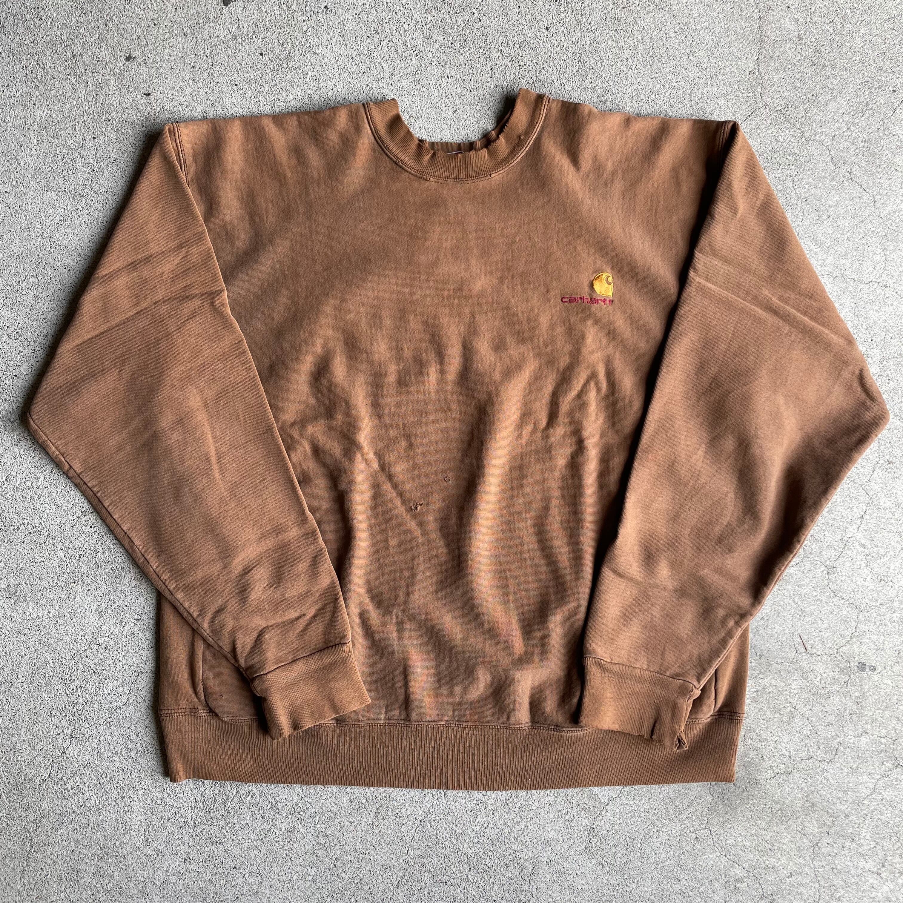"00's carhartt one point damage sweat"
