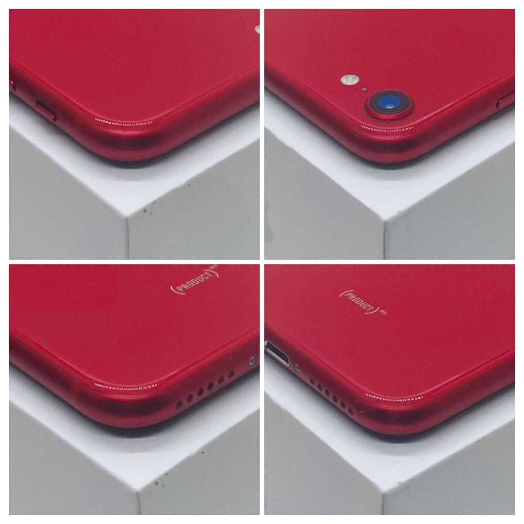 売り切れ iPhoneSE2 128GB 赤②SIMフリー