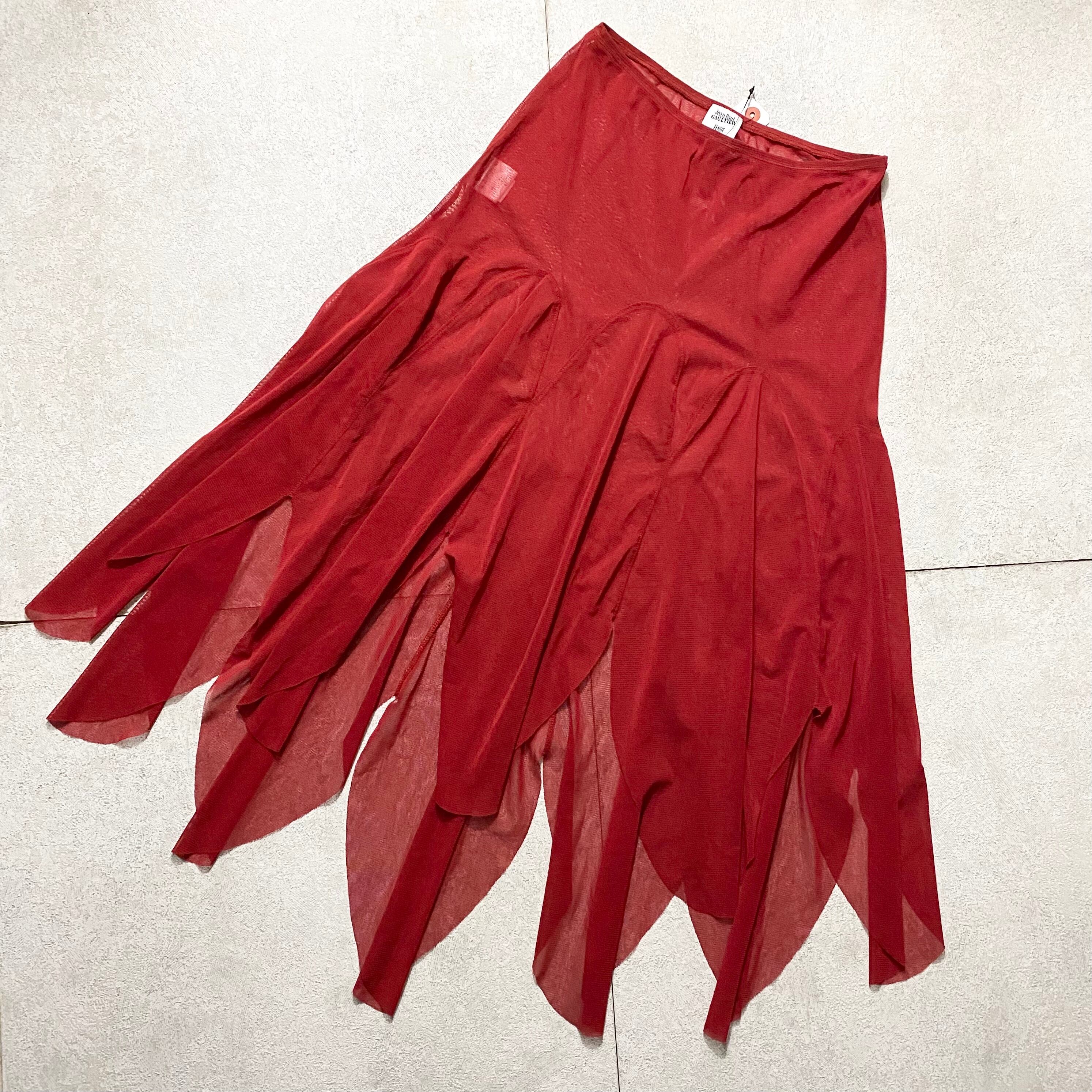 JEAN PAUL GAULTIER FEMME “power-net” skirt | NOIR ONLINE