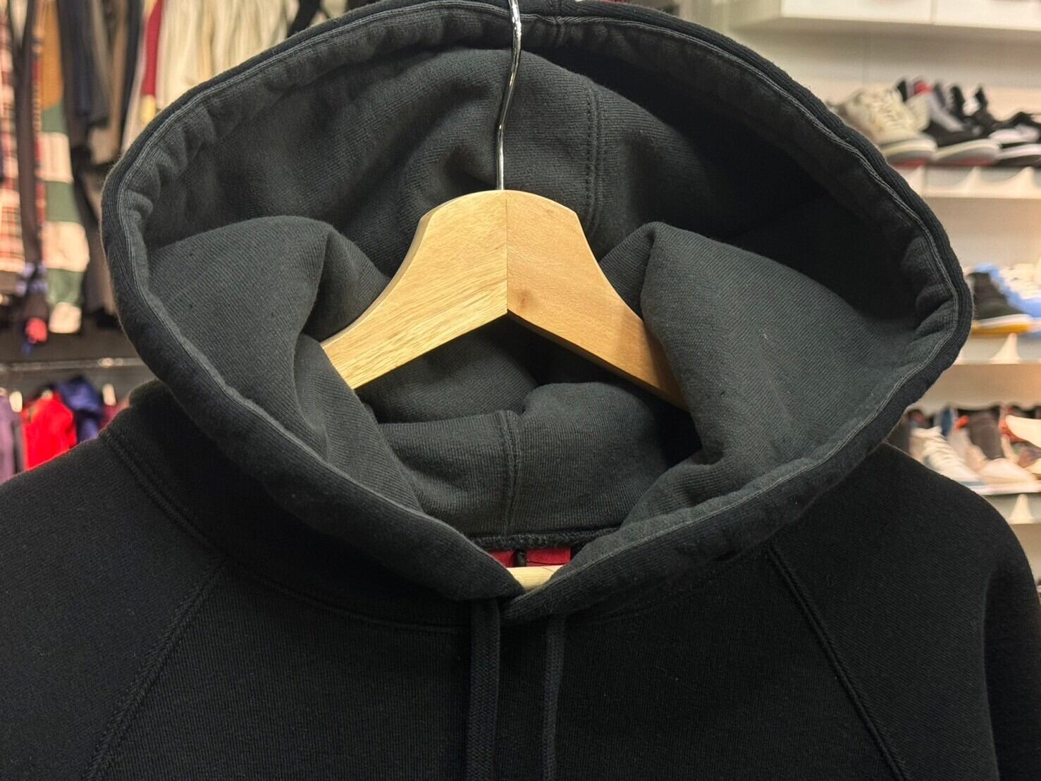 Supreme DIVISION HOODED SWEATSHIRT BLACK XL 28951 | BRAND BUYERS OSAKA