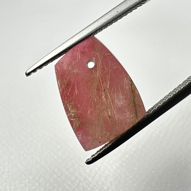 ◇ロードクロサイト・ルチルクォーツ　ダブレット◇　はちぴあ・はちばちSM