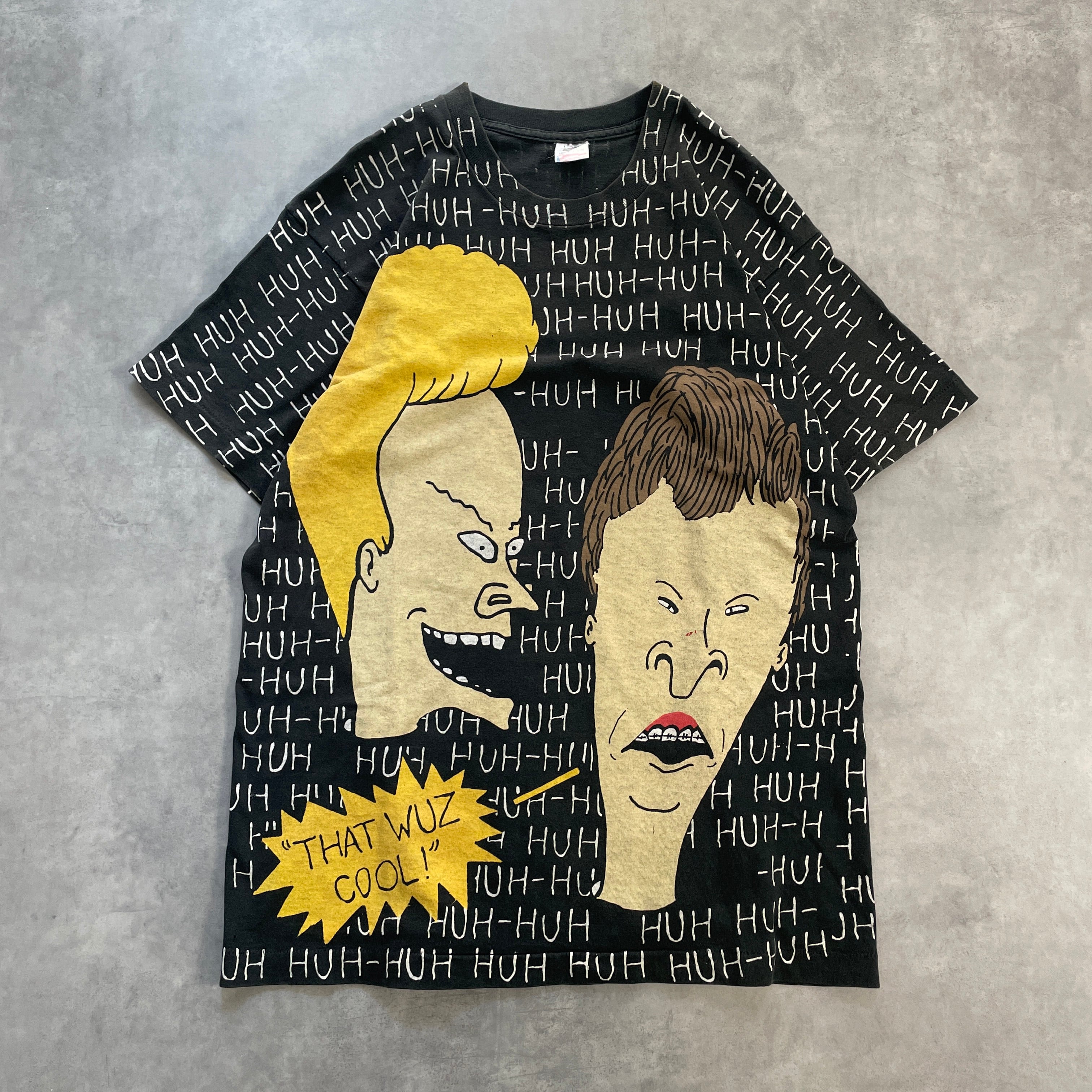90s 神フェード BEAVIS AND BUTT-HEAD t-shirts