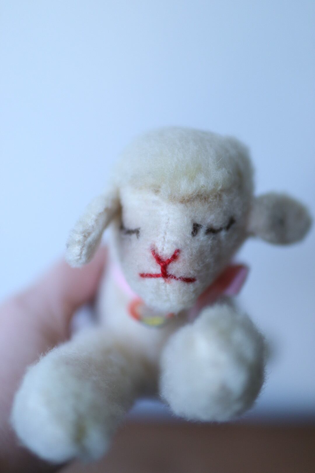 ヴィンテージ シュタイフ お眠りひつじ FloppyLamby | ぷちアンティーク