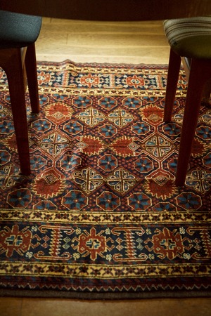 2311 -Vintage Turkmen Beshir rug