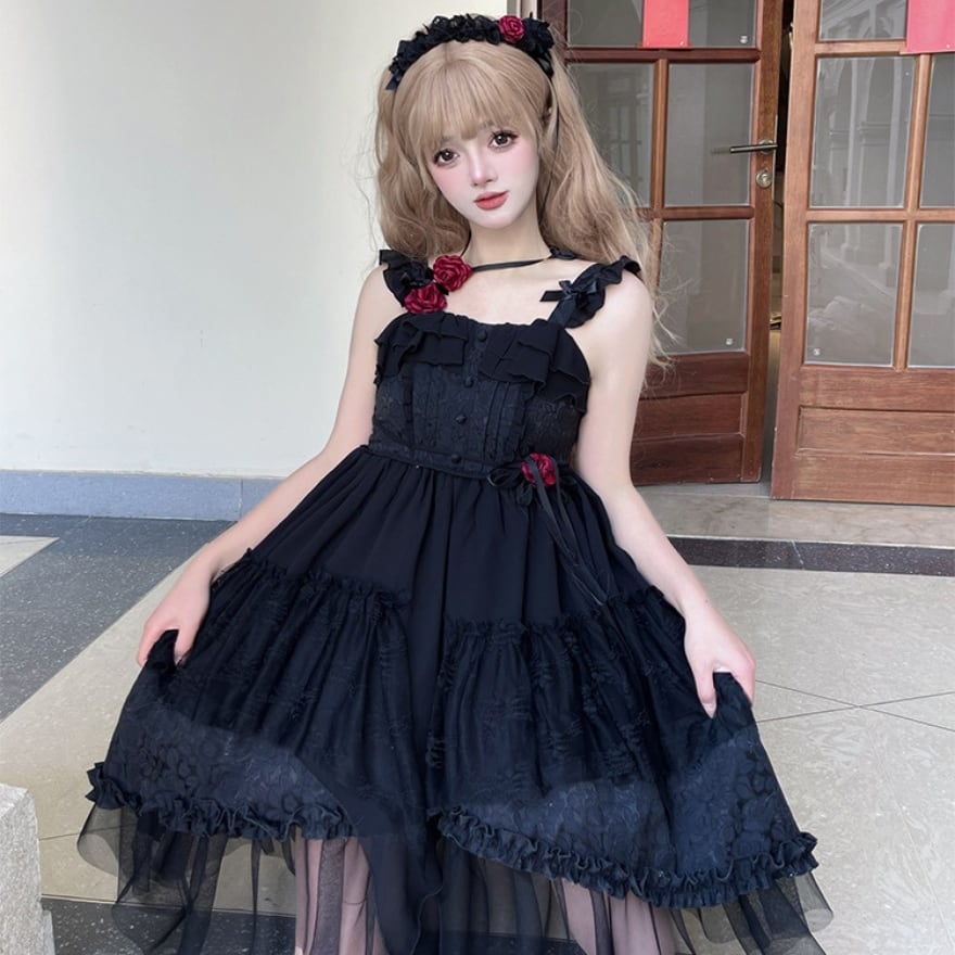 ゆめかわ ドレス レイヤード プリンセスドレス 甘め 生誕祭 イベント