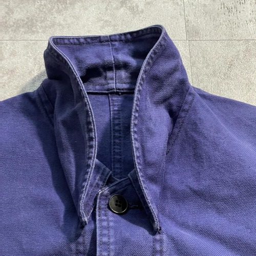 60s BLEU DE VERDUN コットンツイル フレンチワークジャケット 詳細写真9