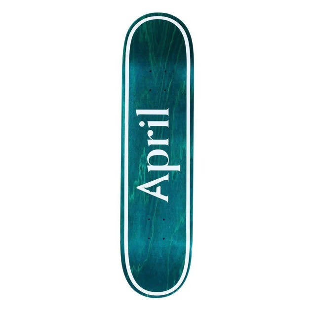 スケートボード デッキ  April OG Logo Invert Mint -7.8
