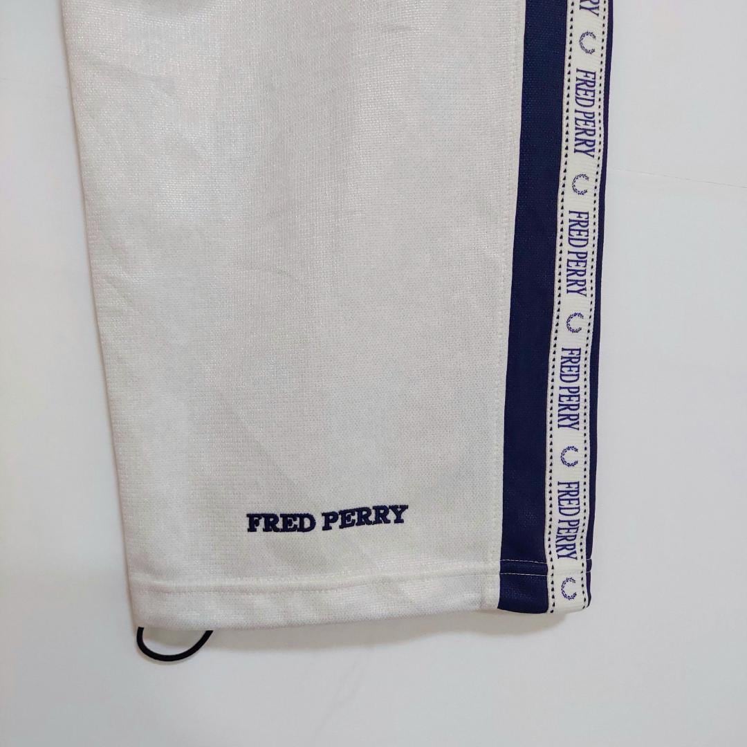 FRED PERRY フレッドペリー トラックパンツ サイドライン 90s 紺