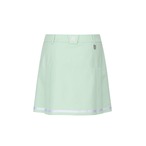 WOMEN HALF PLEATS UNDER LINE POINT SKIRT