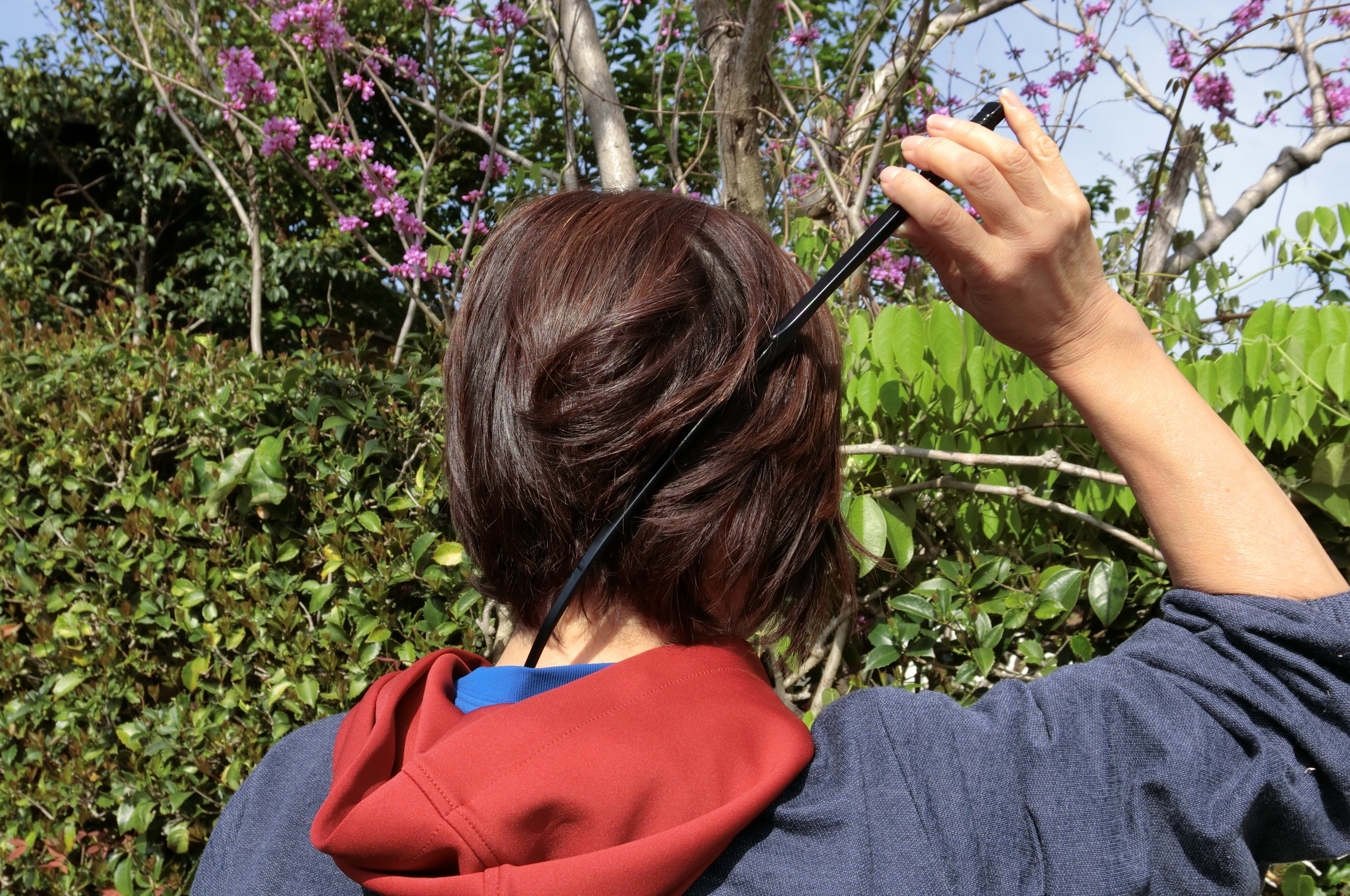 たかが孫の手　されど背杓