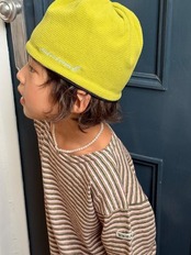 【取寄/韓国直送】MINIMAL  クレヨンストライプTシャツ｜秋服｜韓国子供服｜26/AT