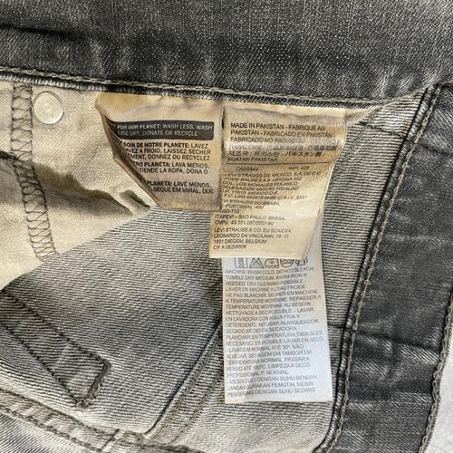 【W34 L34】japan levi's リーバイス 先染ブラック 559 詳細写真5