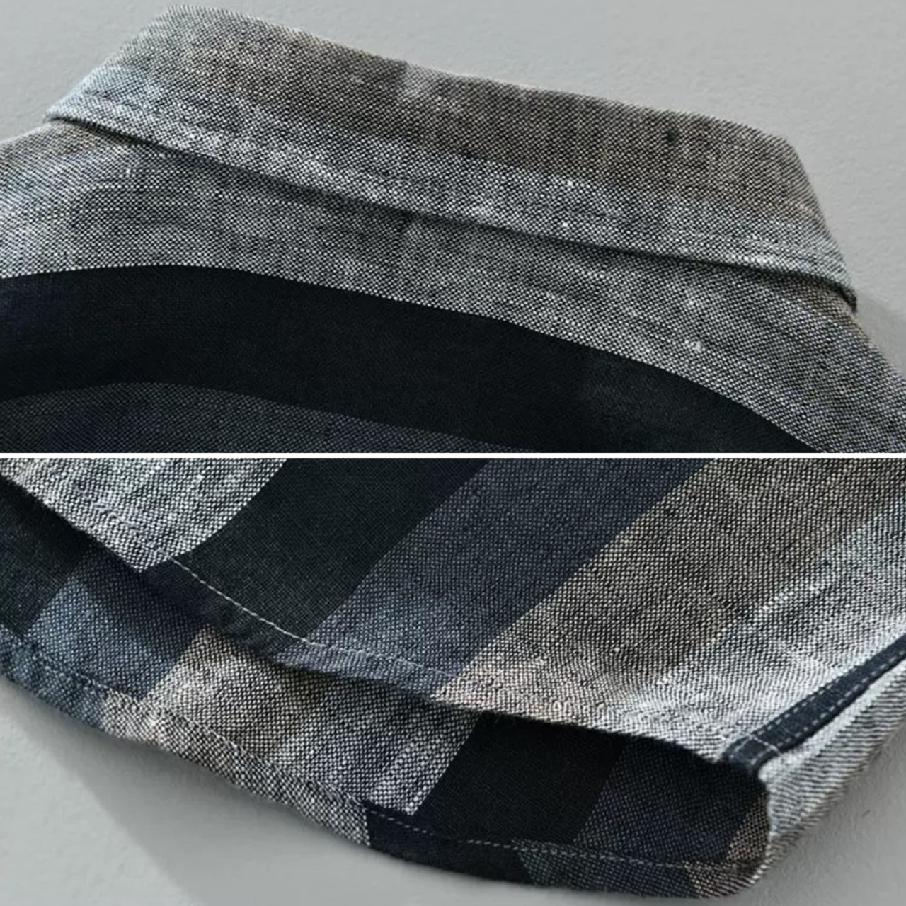 【M-3XL】Wide Stripe Short Sleeve Shirt / ワイド ストライプ 半袖 シャツ