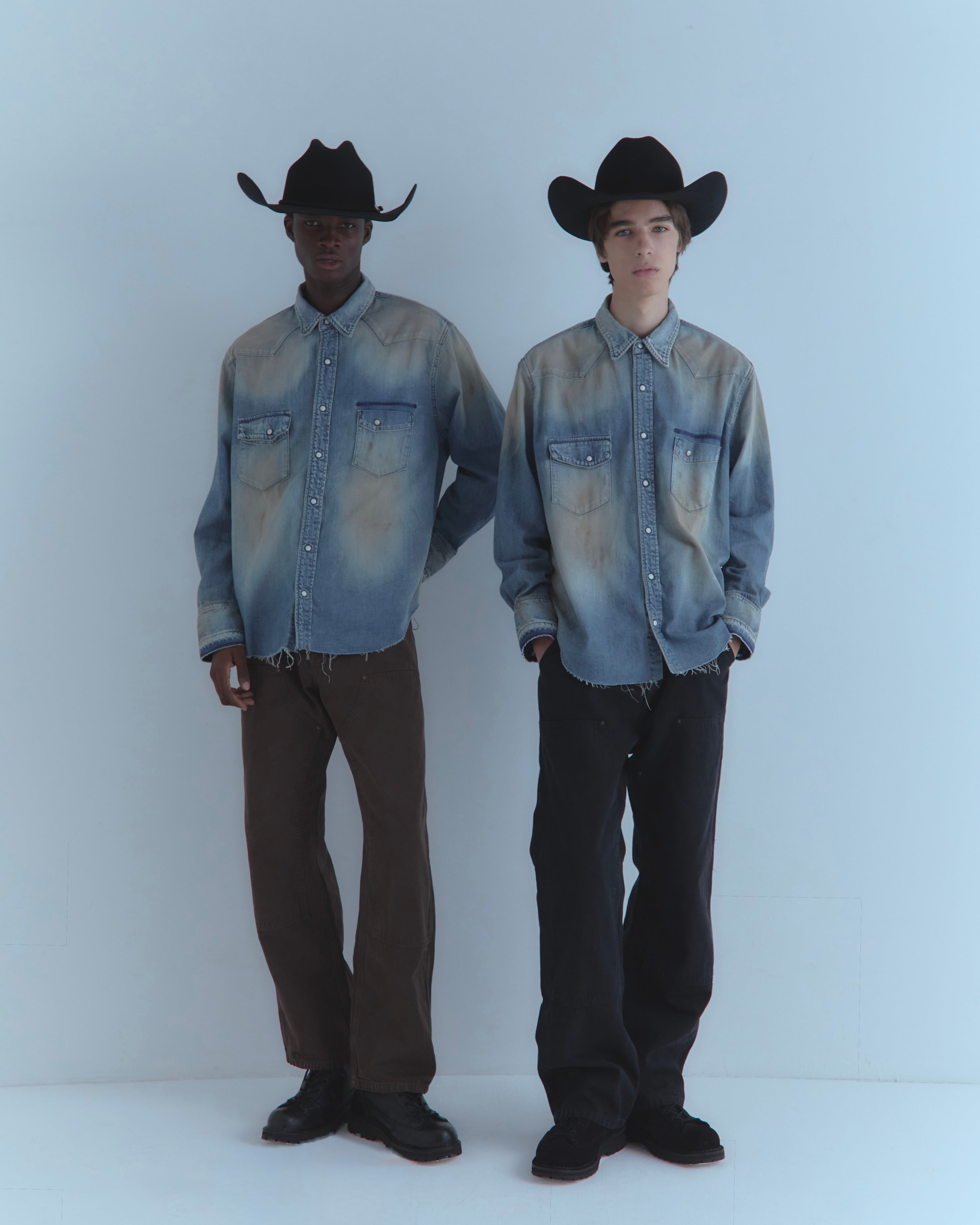 MH024 Denim Shirt | MIYAGIHIDETAKA