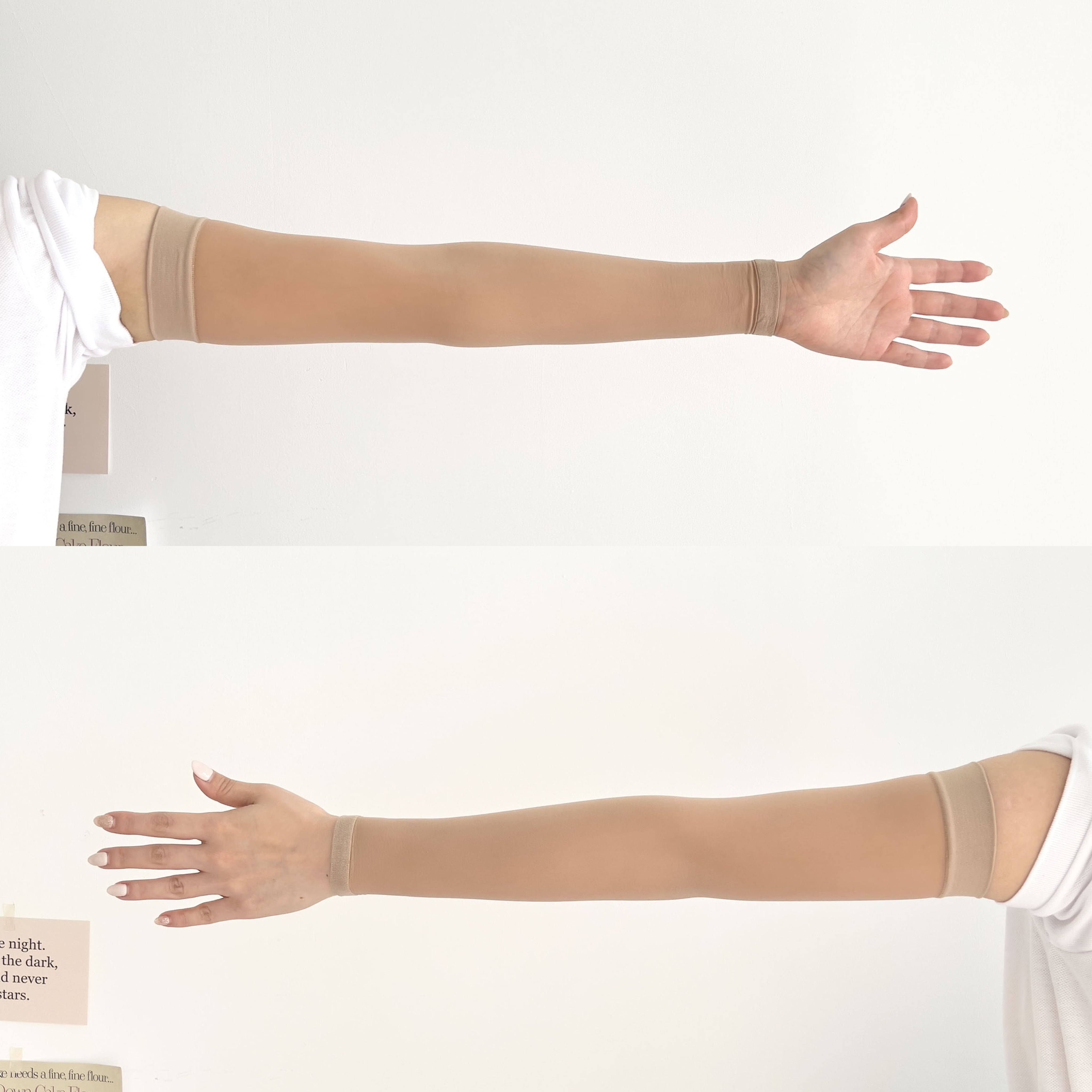 即納]UVカットアームカバー (手首+手首) ゴルフアームカバー 日焼け