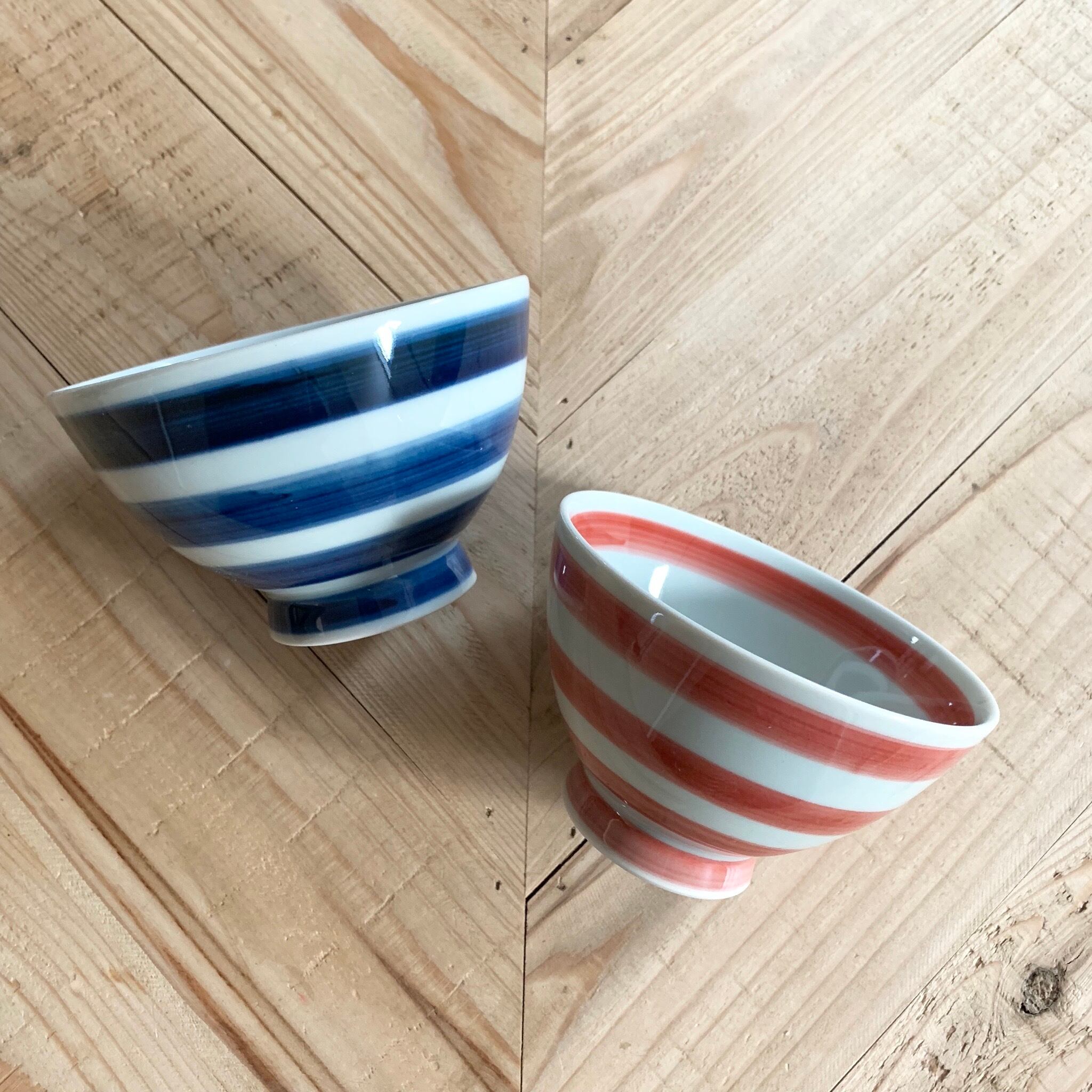 ボーダー ご飯茶碗 ☆ | 24to3［西富陶磁器オンラインストア 有田焼