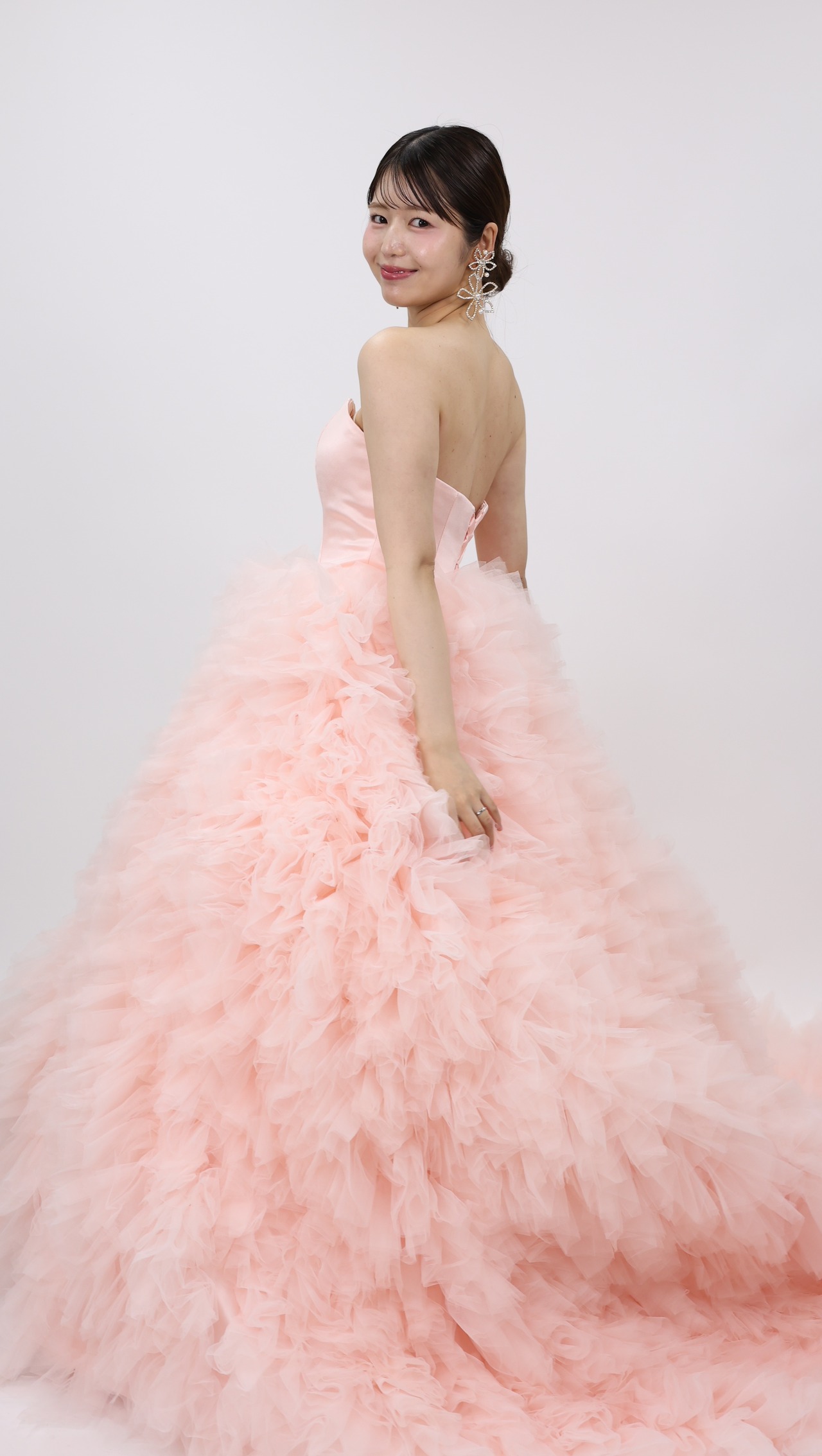 【DRESS 13】Pink tulle Dress（ピンクチュールドレス）