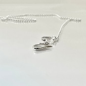 CLASSIC CROSS BALL CHAIN NECKLACE / クラシッククロスボールチェーンネックレス
