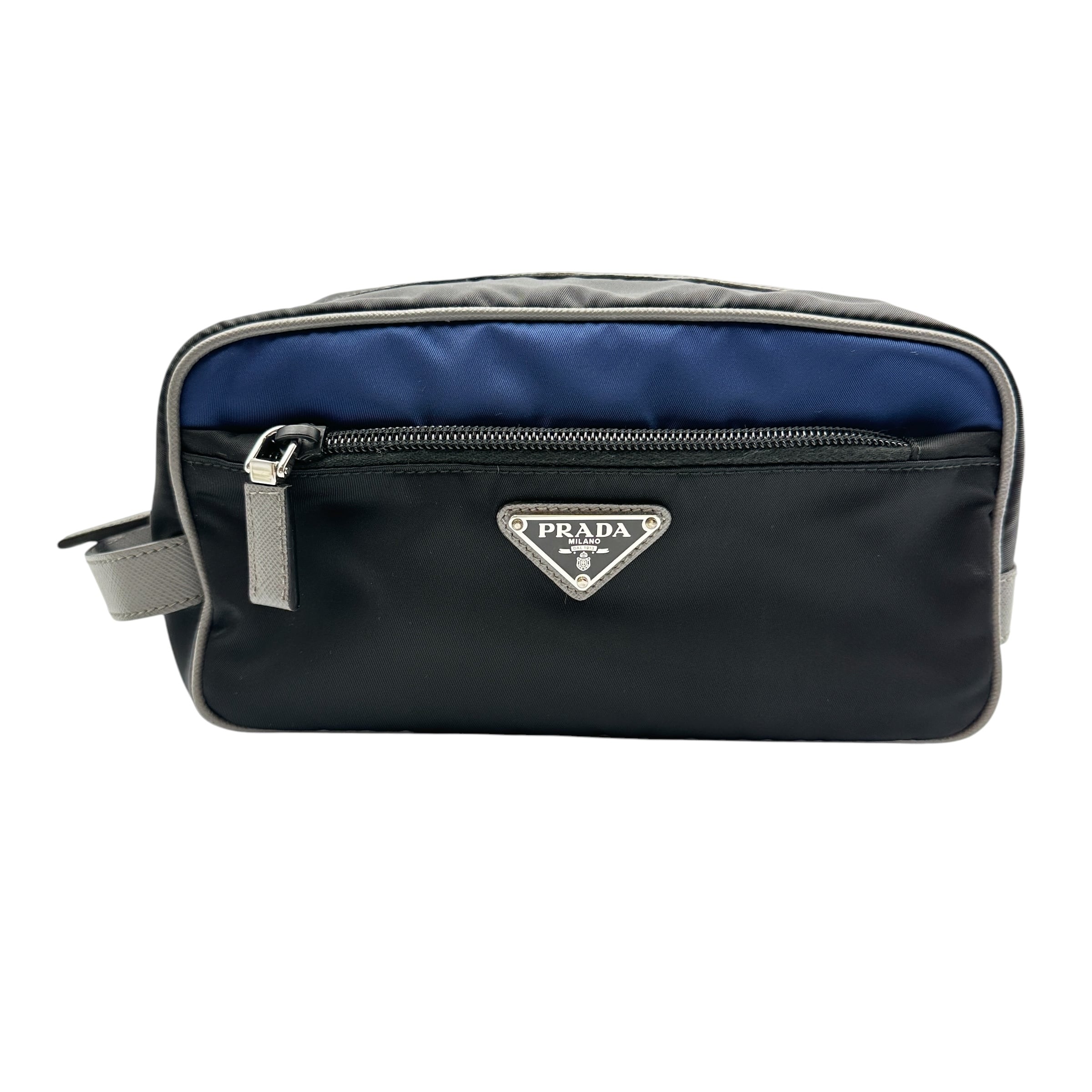 1円 PRADA プラダ メッセンジャーバッグ ショルダーバッグ 三角