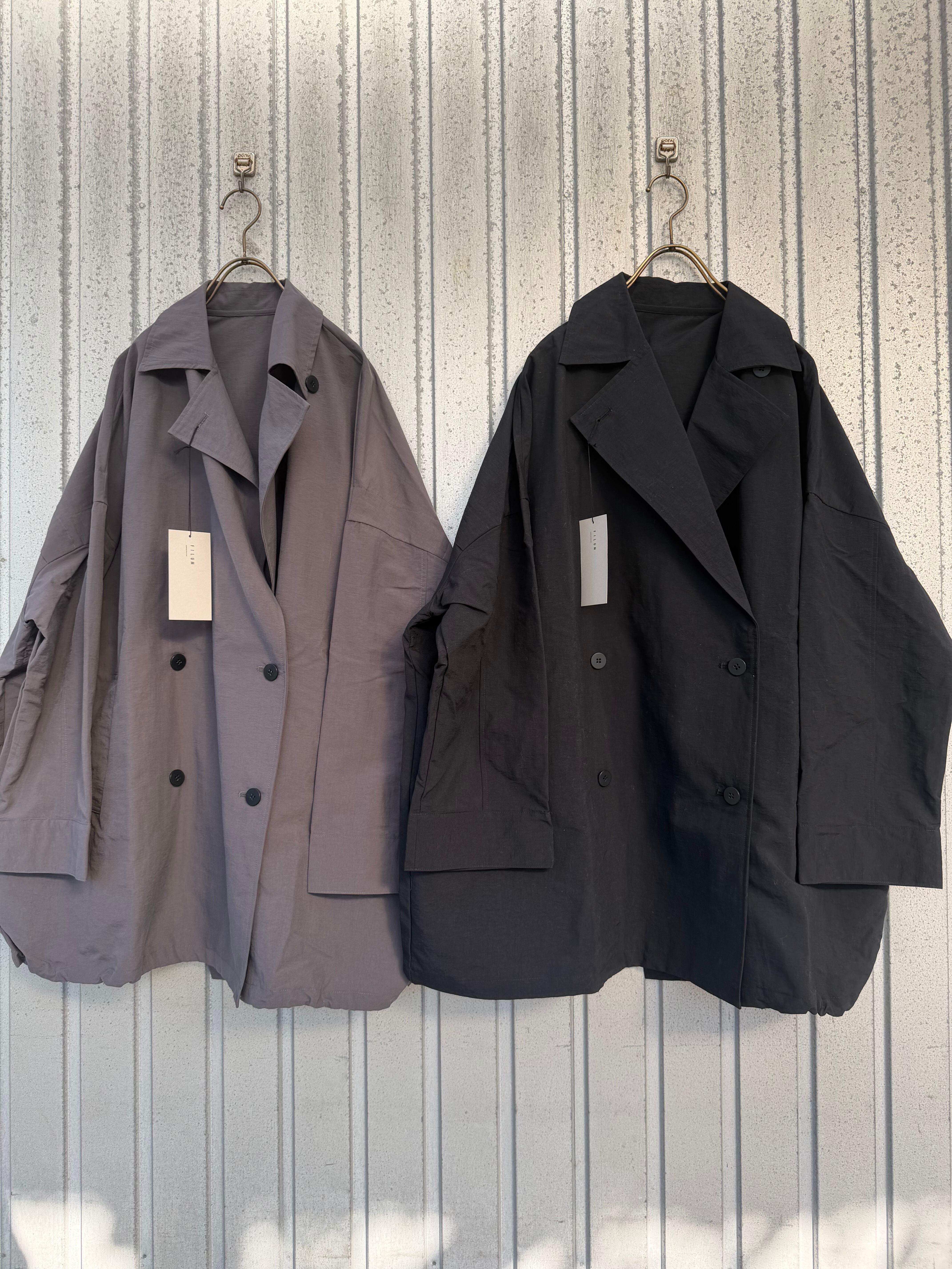 まなつ　FILUM フィルム　リラックスミドルトレンチ SALE20%OFF FILUM フィルム リラックスミドルトレンチ ゆうパック発送