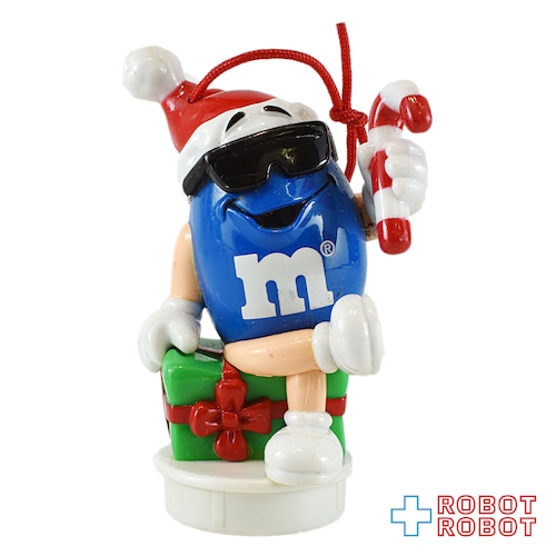 M&M's 1999 ブルー クリスマスプレゼント クリスマスオーナメント