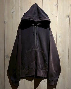 【a.k.a.C.a.k.a vintage】“OLD GAP” Beautiful Sunfade Loose Zip Up Hoodie