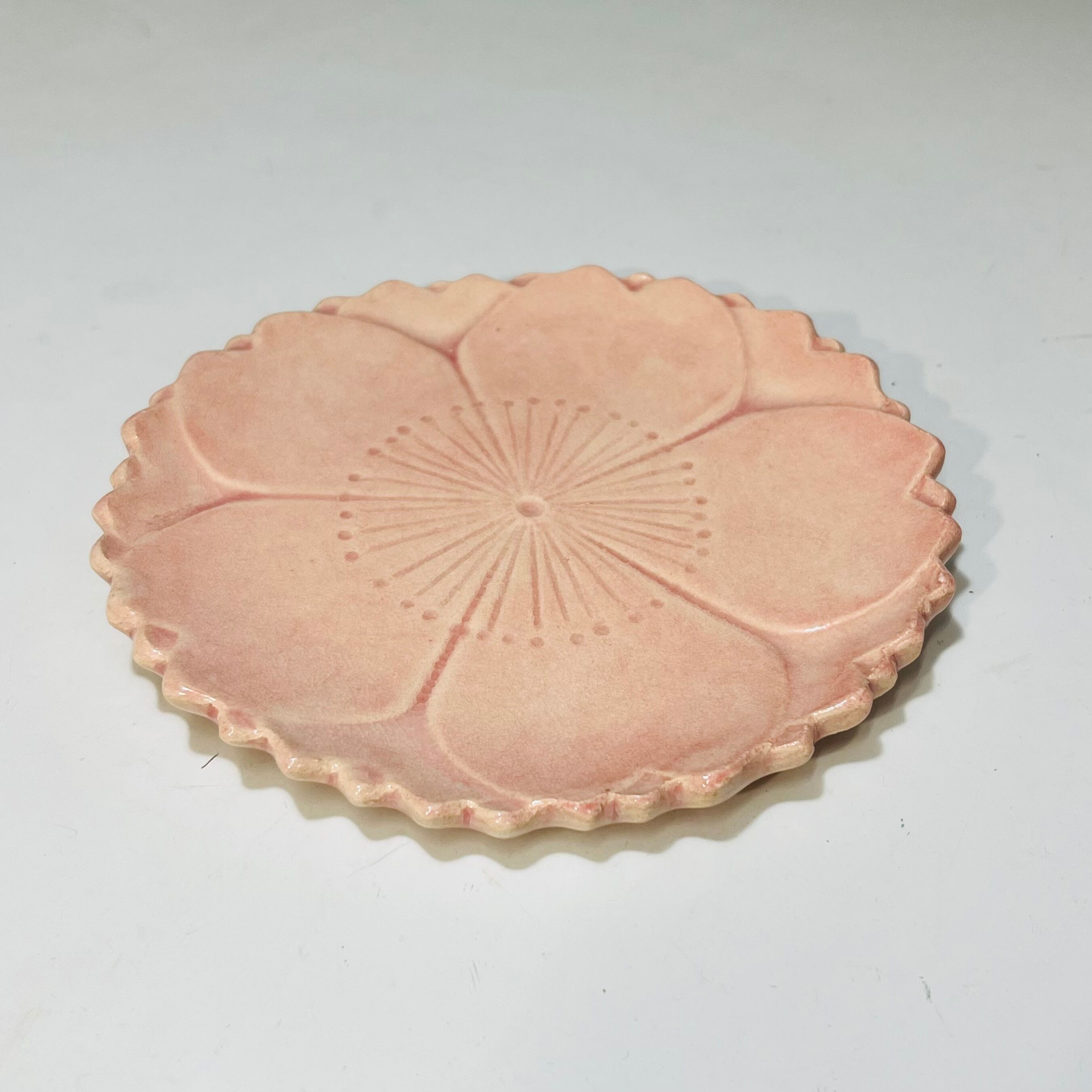 吉向松月窯 六方鶴菓子皿 | 吉向松月窯