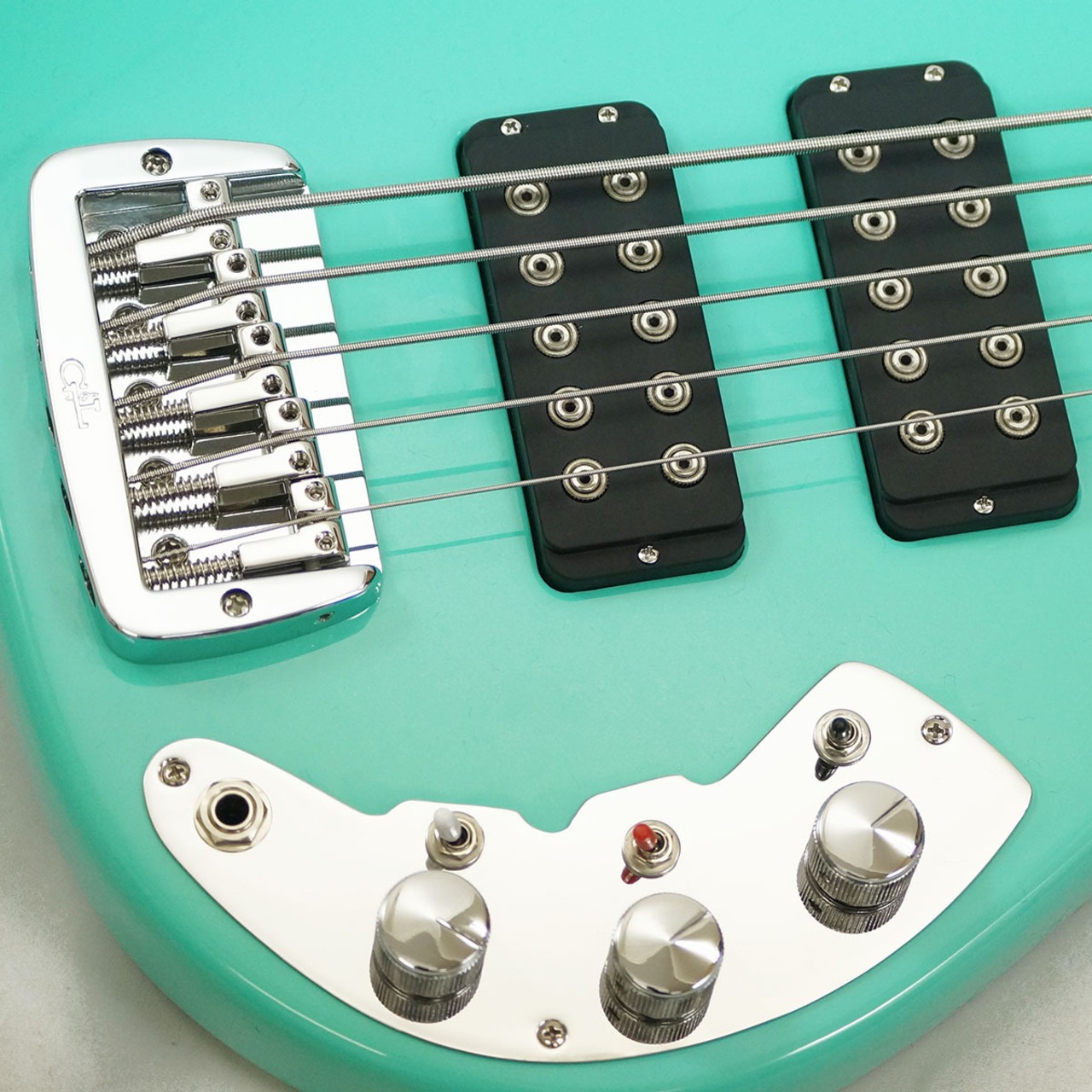 G&L CLF Research L-2500 (Turquoise/Maple) [アウトレットSALE特価]