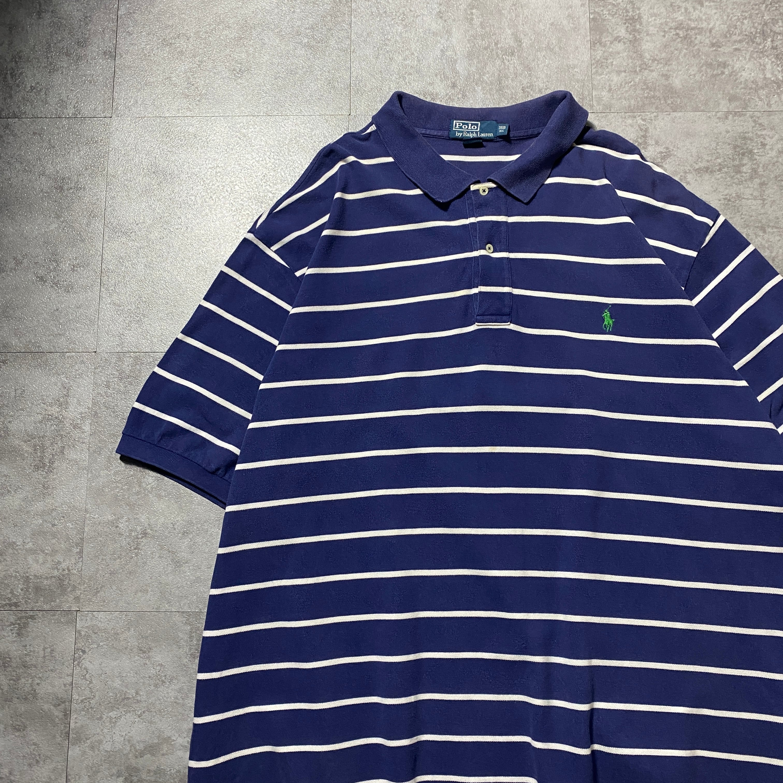 Size:3XL】90's Polo by Ralph Lauren ポロバイラルフローレン 刺繍