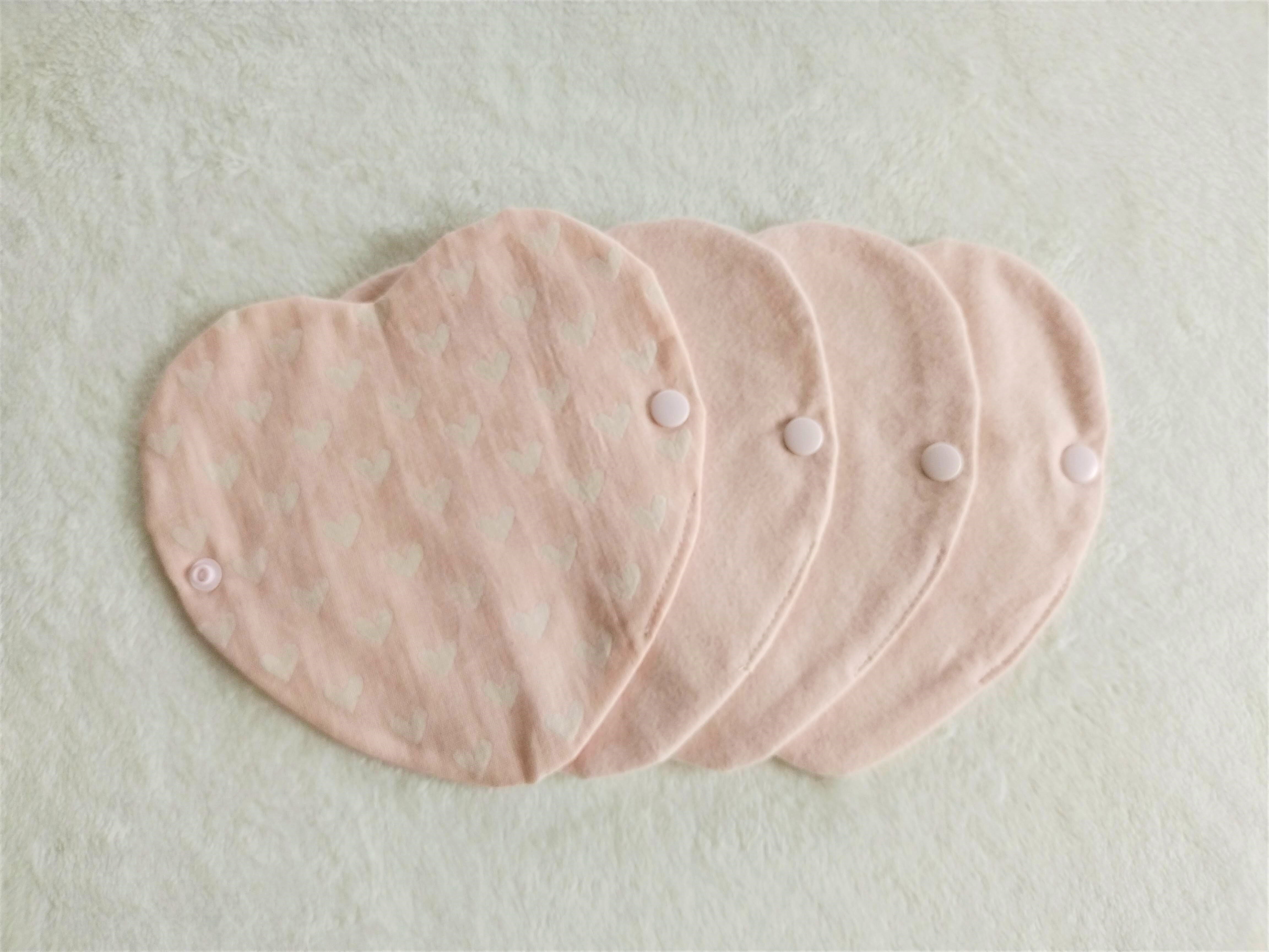 リバティテイスト花柄☆布ナプキン ライナー オーガニック 4枚セット