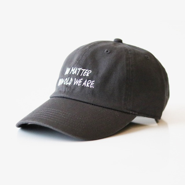 AGELESS CAP - Charcoal Black ( Cotton )