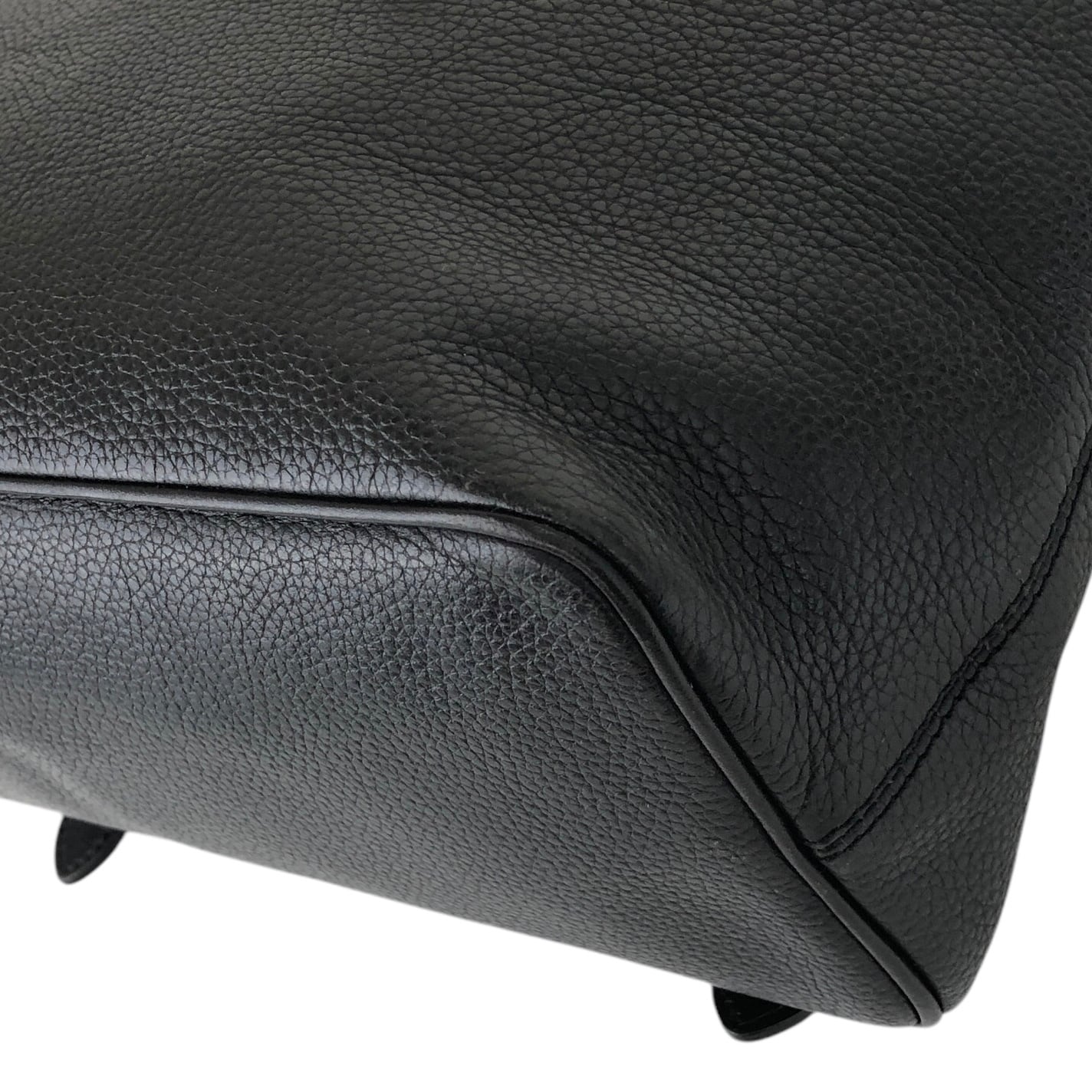 CELINE セリーヌ バックパック ブラック マンテル レザー リュック