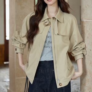 zip up blouson