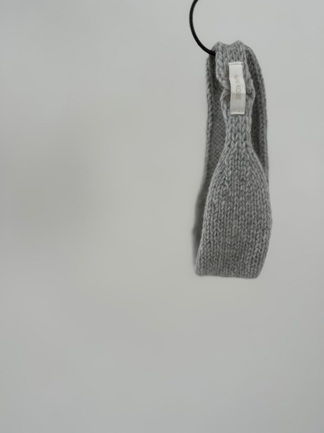 《即納》送料無料 【mini robe】Knitted hairband