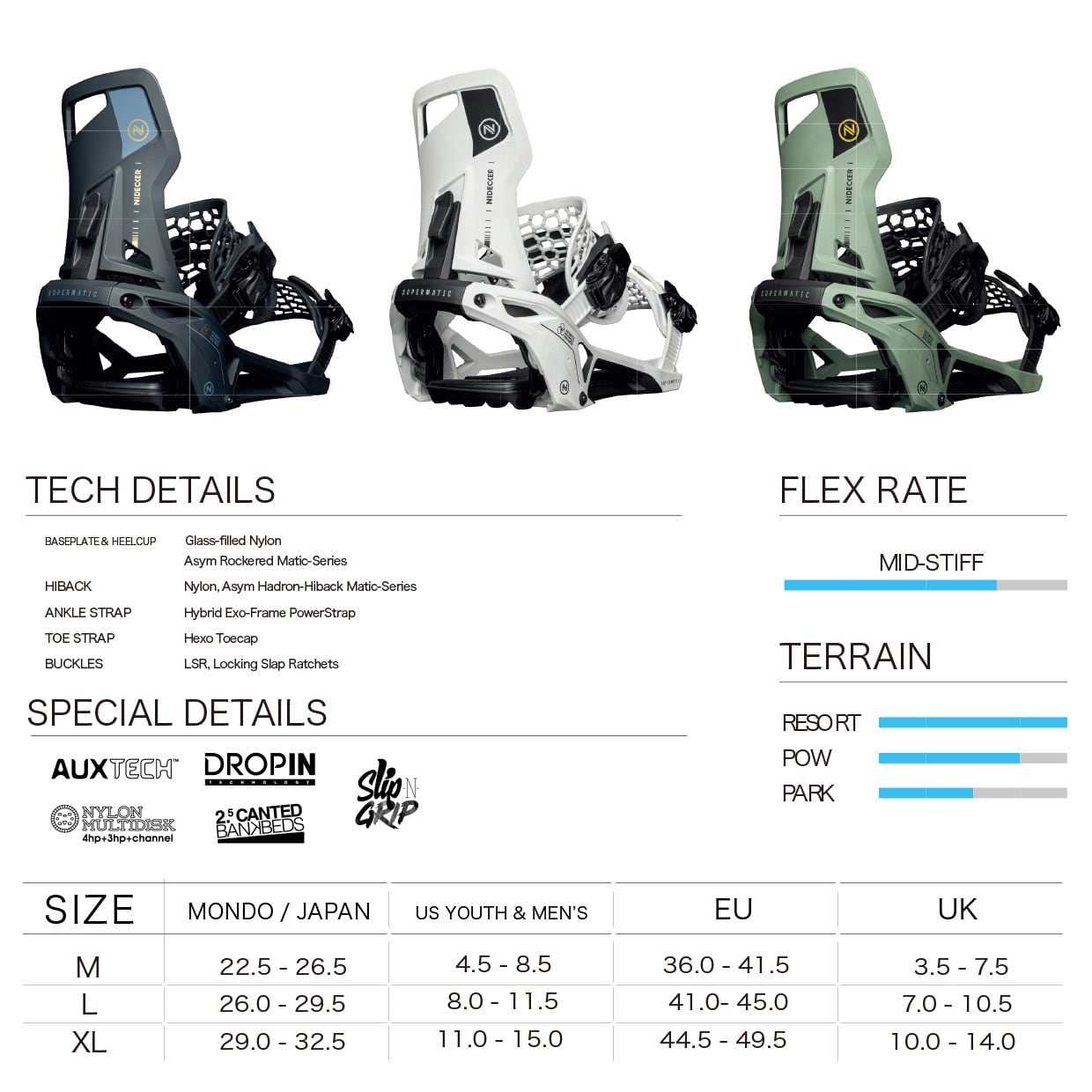 NIDECKER SUPERMATIC ナイデッカー　スーパーマチック