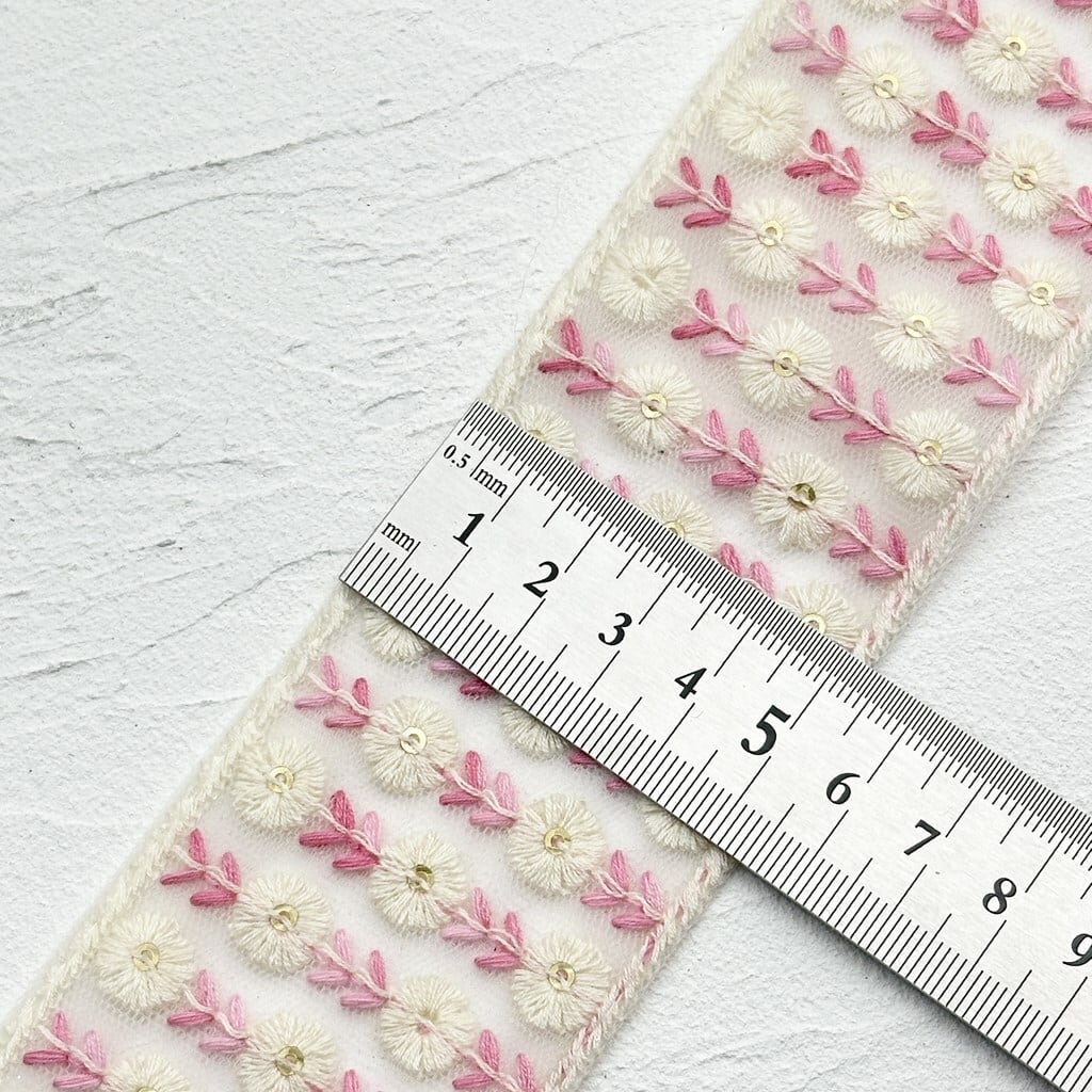 中国刺繍リボンQシノワズリ袴インド刺繍リボン李朝陳情令漢服瓔珞薬屋