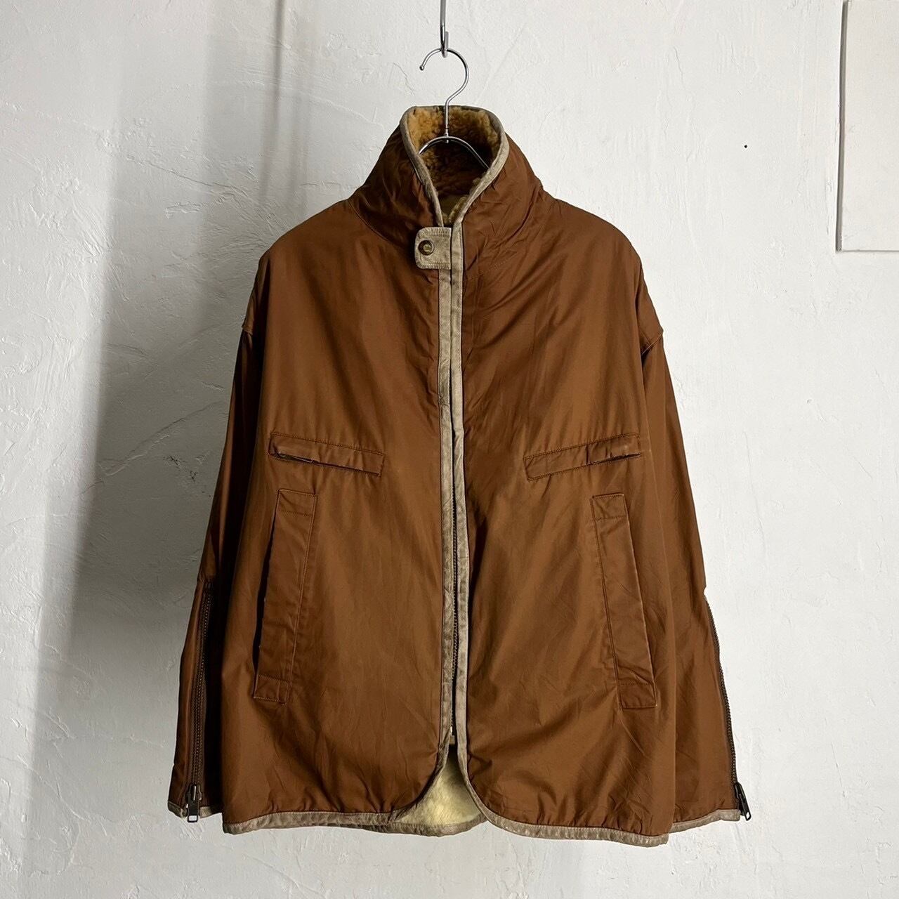 90s C.P.COMPANY Boa Lining Cotton Poplin Blouson 